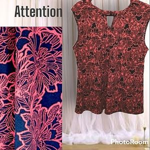 attention sleeveless top